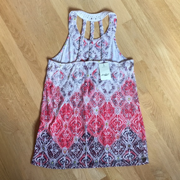 ⭐️BOGO FREE! Crochet Boho Print Tank Top - Picture 3 of 8
